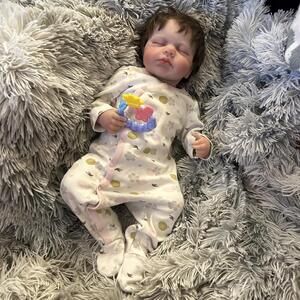 Baby Girl Reborn Doll Cloth Body Full S Limbs & Accessories (NEW)